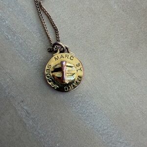 Marc by Marc Jacobs Gold Pendant Necklace